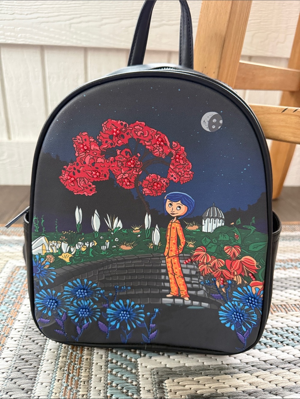 EUC Coraline Mini Beaded Garden Backpack by Laika